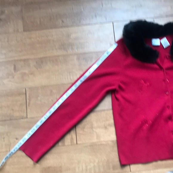 Talbots kids red sweater embroidered - Picture 8 of 8